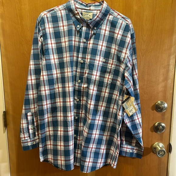 Blue Mountain button-down, collared shirt. Size XLT - Picture 1 of 6